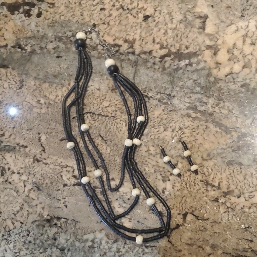 Necklace and Earrings Set